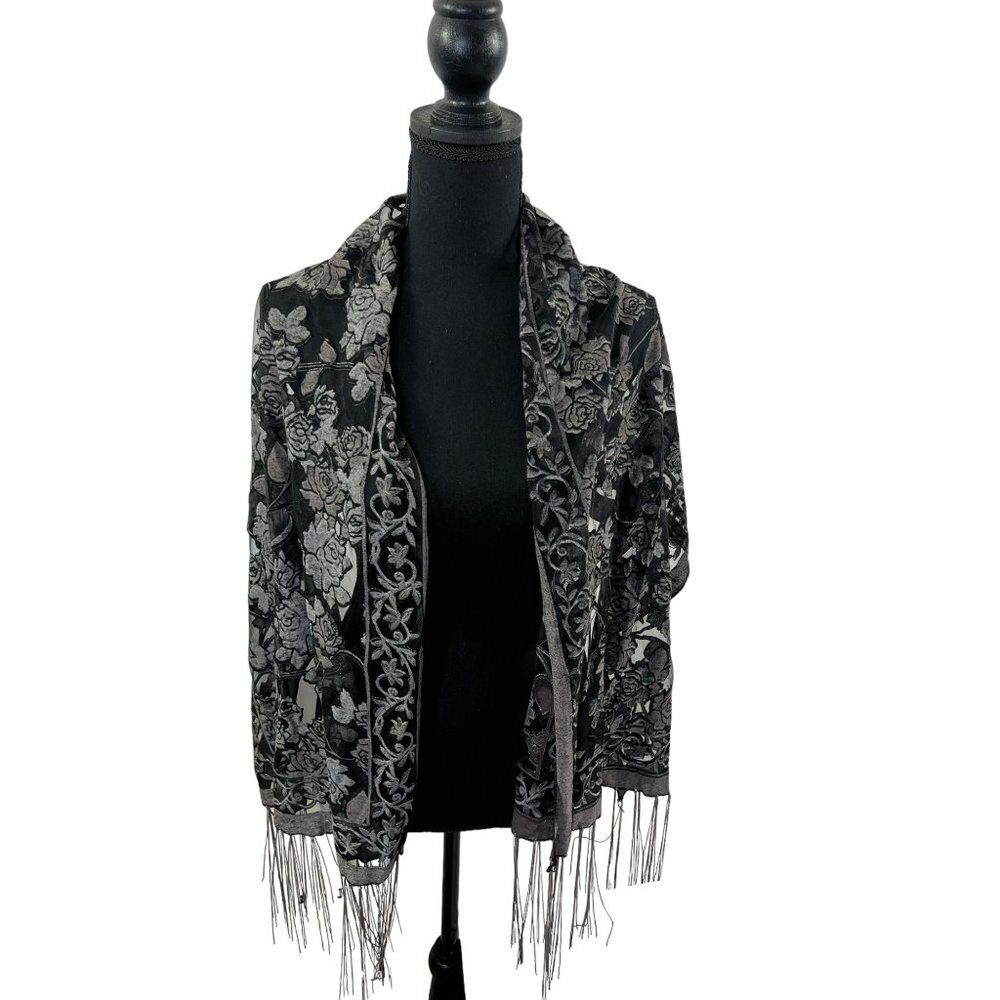 Women's Floral 60 Inch Wrap Scarf